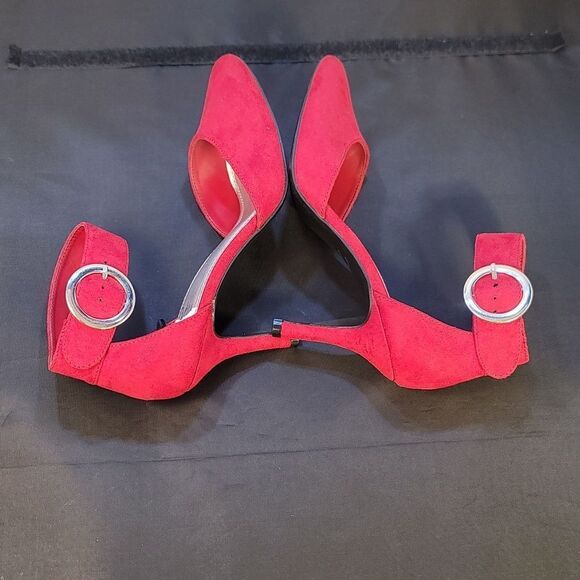 BRAND NEW IMPO ANKLE STRAP CLOSED TOE ROUND-TOE PUMP - Picture 10 of 16